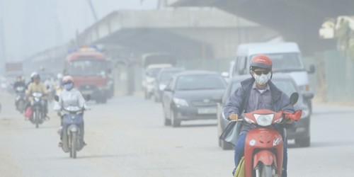 không khí ngày càng ô nhiễm nghiêm trọng