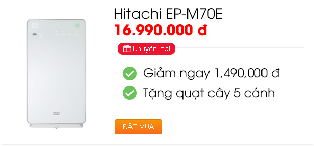 Khuyến mãi chào hè - Hitachi EP-M70E
